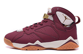 retro 7 maroon