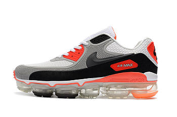 Off White X Nike Air Max 90 Orange White Black 875695-806