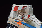 Air Jordan 1 Retro High Off-White Custom AA3834-108 - 4