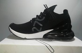 Nike Air Max 270 Flyknit Black White
