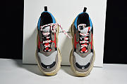 Balenciaga Triple S Grey Red Blue 512175 W09O2 4365 - 3