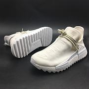 PHARRELL Adidas NMD HU TRAIL BLANK CANVAS WHITE AC7031 - 3
