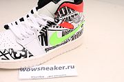 Air Jordan 1 Mid All Over Logos 554724-119 - 2