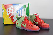 Nike SB Dunk high“strawberry cough”CW7093-600  - 3