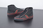 Gucci Gucci Tennis 1977 High Top Sneaker Black - 5