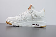 Air Jordan 4 Retro Levi's White AO2571-100 - 2