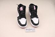 Air Jordan 1 Mid White Black Light Arctic Pink 555112-103 - 5