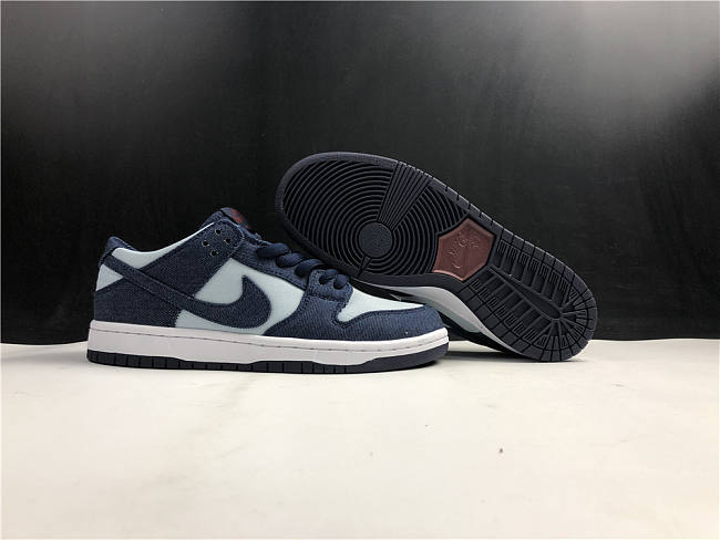 Nike SB Dunk Low Binary Blue 854866-444 - 1