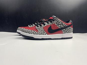 Nike Dunk SB Low Supreme Red Cement (2012) 313170-600