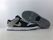 Nike Sb Zoom Dunk Low Pro Black/Wolf Grey-White-White 854866 001 - 5