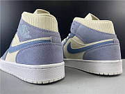 Air Jordan 1 Mid Mixed Textures Blue DA4666-100 - 2