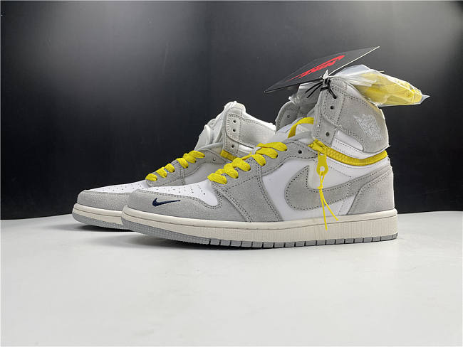 Air Jordan 1 High Switch Light Smoke CW6576-100  - 1