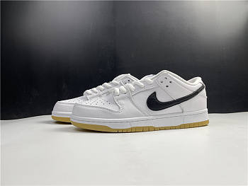 Nike SB Dunk Low Orange Label White Black CD2563-100