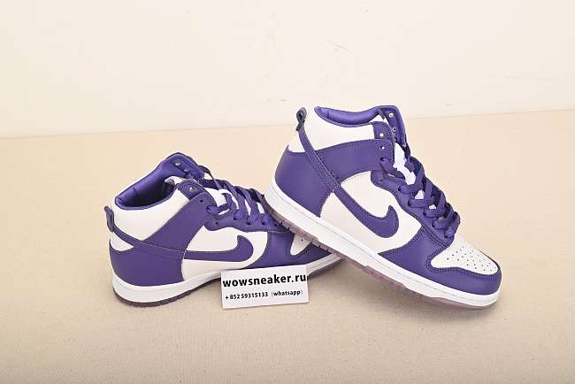 Nike Dunk High WMNS “Varsity Purple” DC5382-100 - 1