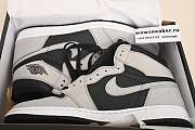 Air Jordan 1 Retro High Black White Light Smoke Grey 555088-035 - 6