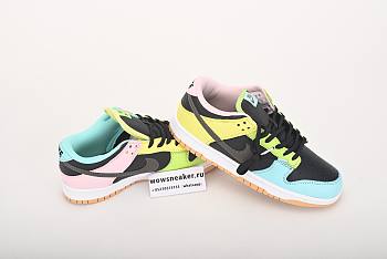 Nike Dunk Low LE Oil Green Multi Camo DH0952-001