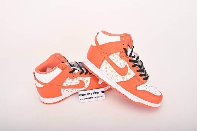 Nike Dunk High Pro SB Supreme Red Stars 307385-181 - 1