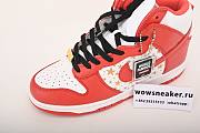 Nike Dunk High Pro SB Supreme Red Stars 307385-161 - 2