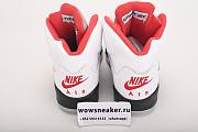 Air Jordan 5 Retro Fire Red Silver Tongue (2020) DA1911-102 - 3