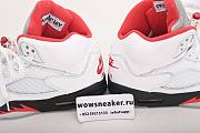 Air Jordan 5 Retro Fire Red Silver Tongue (2020) DA1911-102 - 2