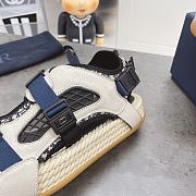 Dior Sandals Black Blue - 3
