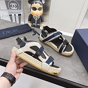 Dior Sandals Black Blue - 5