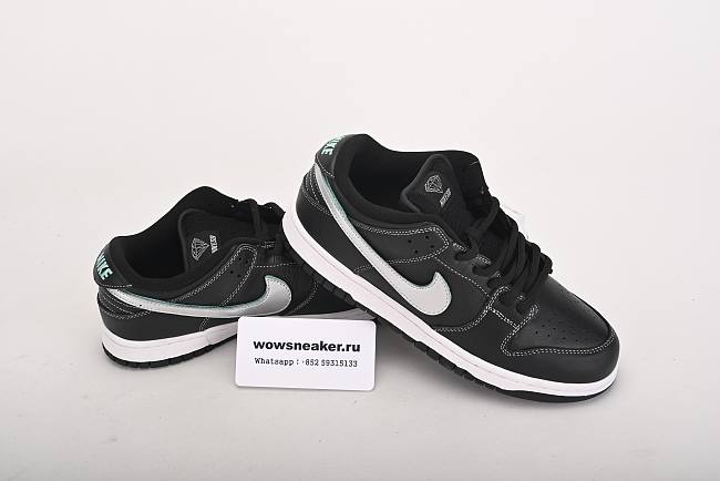 Nike SB Dunk Low Diamond Supply Co Black Diamond BV1310-001 - 1