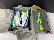 Balenciaga Track White Blue Green 542023W3AC49034 - 2