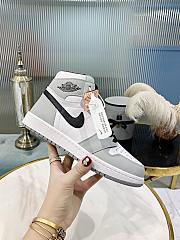 Air Jordan 1 Mid Light Smoke Grey 554725-092 - 3