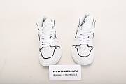 Air Jordan 1 Mid Iridescent Reflective White CK6587-100 - 4