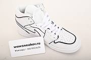 Air Jordan 1 Mid Iridescent Reflective White CK6587-100 - 3