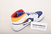 Air Jordan 1 Mid Royal Blue Laser Orange 554724 131 - 5