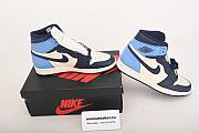 Air Jordan 1 Retro High Obsidian UNC 555088-140 - 3