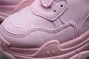 Balenciaga Wmns Triple S Sneaker Allover Logo - Pink 524039 W2FA1 5090 - 3