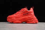 Balenciaga Triple S Allover Logo Red 524039W2FA16010 - 3