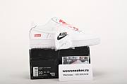 Nike Air Force 1 Low Supreme White CU9225-100 - 2