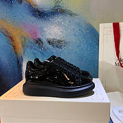 Alexander McQueen Oversized Black Patent 662645WIA33 - 6