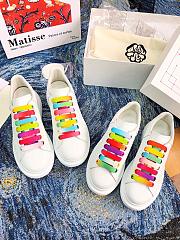 Alexander McQueen Oversized White Rainbow 553770WHX9P9035  - 2