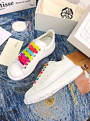 Alexander McQueen Oversized White Rainbow 553770WHX9P9035  - 5