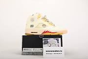 Air Jordan 5 Retro Off-White Black CT8480-002 - 5