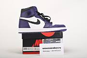 Air Jordan 1 Retro High Court Purple White 555088-500 - 5