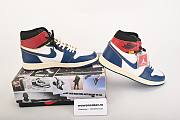 Air Jordan 1 Retro High Union Los Angeles Blue Toe BV1300-146 - 3