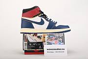 Air Jordan 1 Retro High Union Los Angeles Blue Toe BV1300-146 - 5
