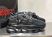 Versace Chain Reaction Trainers All Black - 6
