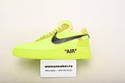 Nike Air Force 1 Low Off-White Volt AO4606-700 - 2