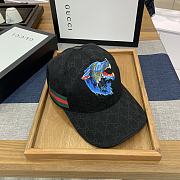 Gucci Canvas Baseball Hat Wolves - 2