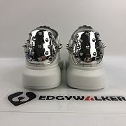 Alexander McQueen Oversized Spikes Silver - 5