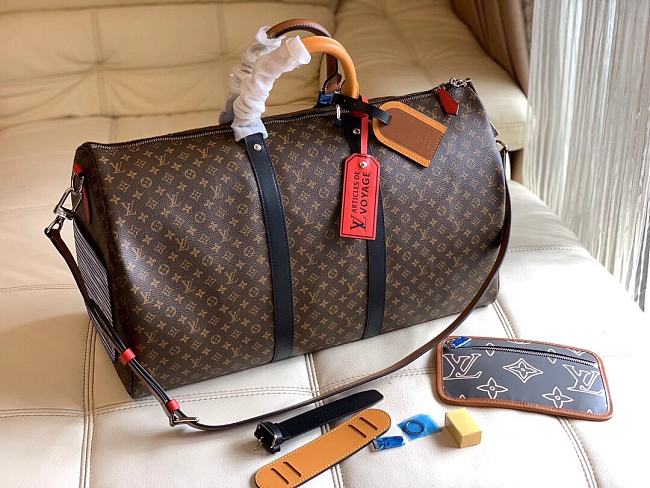 LV Keepall Bandoulière 50 M56855 50x29x23CM - 1