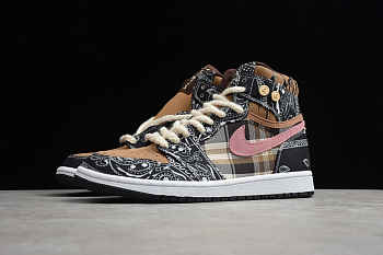Air Jordan 1 High Zoom R2T Black Brown CT4487-001