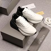 Alexander McQueen Mesh Runner White and Black - 2